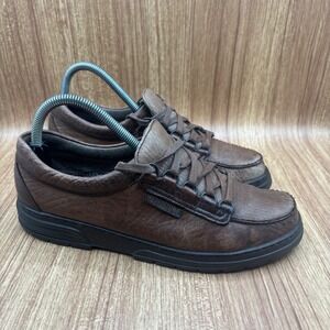 Mephisto Trampolins Cruiser Walking leather Shoes Brown Mens 7.5/Womens 9